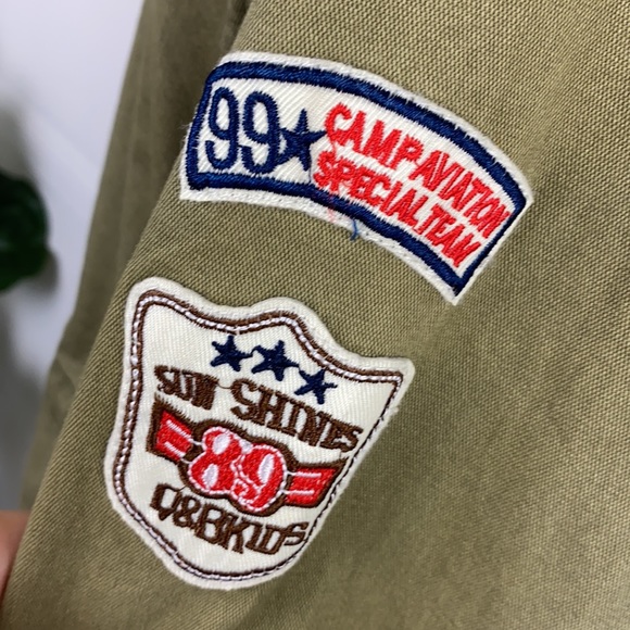 Utility denim jacket w. Patches + Pockets - Picture 7 of 16